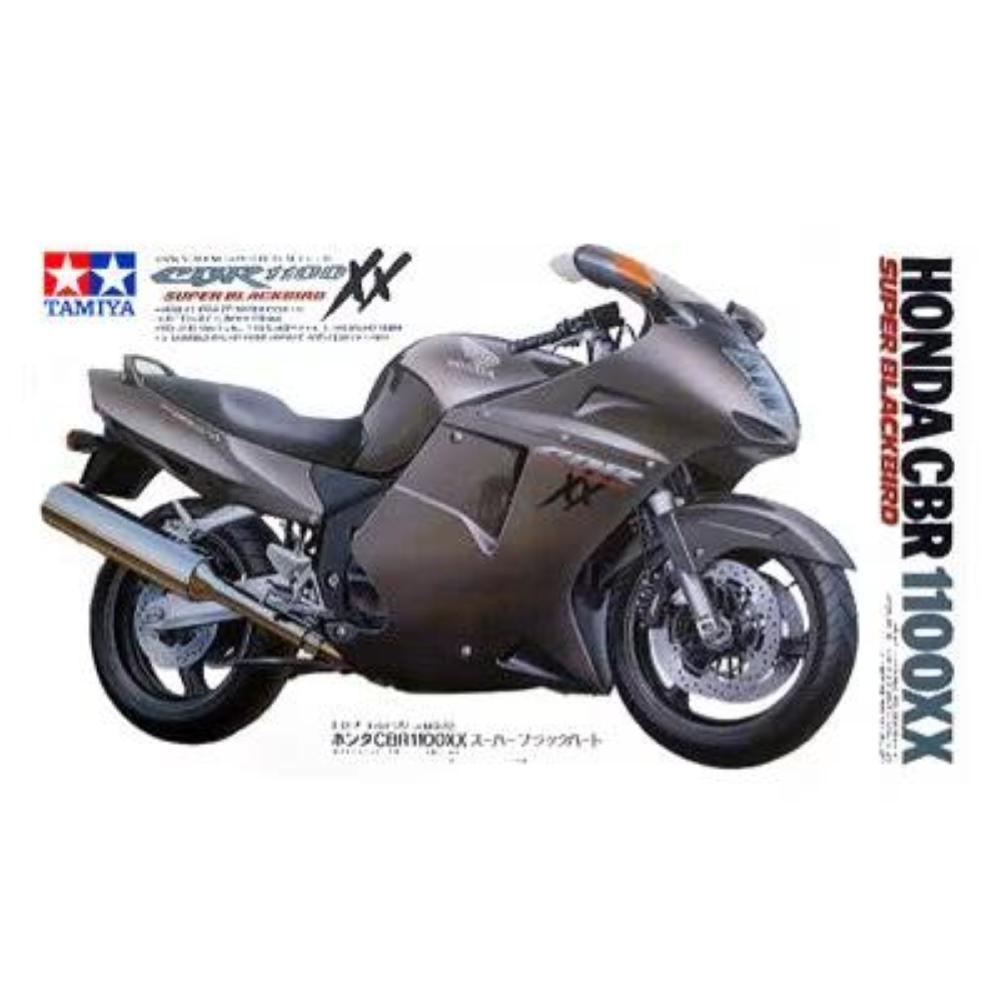 TAMIYA: 1/12; 1996 Honda CBR1100XX Super Blackbird (KIT di montaggio)