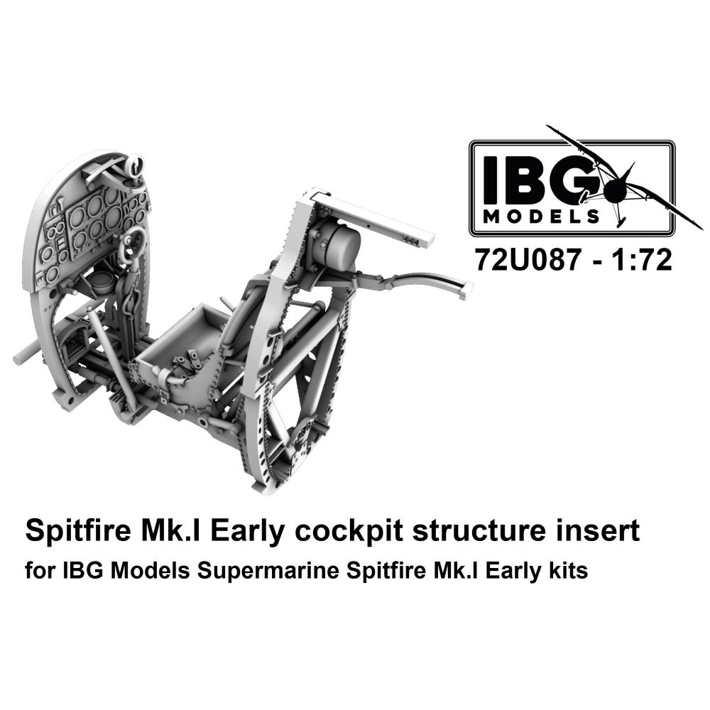 IBG: 1/72 Spitfire Mk.I Early cockpit structure insert