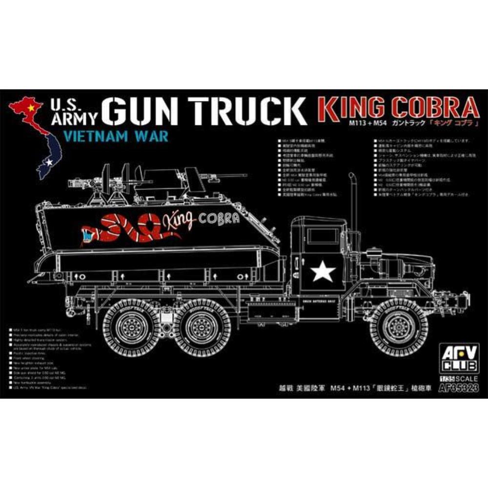AFV Club: 1/35 Vietnam war Gun Truck "King COBRA"