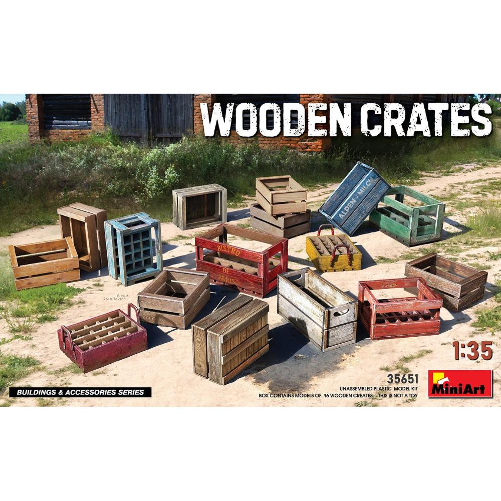 MINIART: 1/35 Wooden Crates