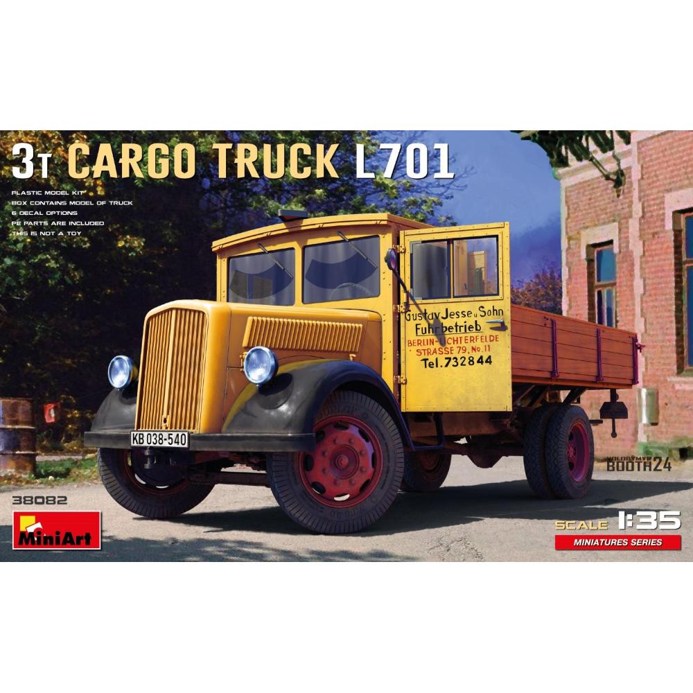 MINIART: 1/35 3t Cargo Truck L701
