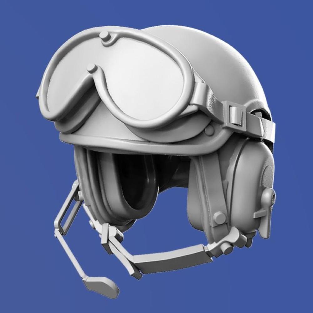 ROYAL: 1:35 U.S. CVC helmets set (1:35)