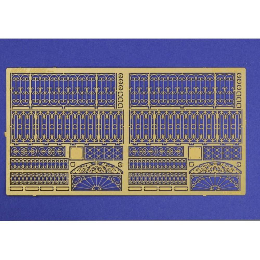 ROYAL: 1:72 Assorted Railings Set 1/72