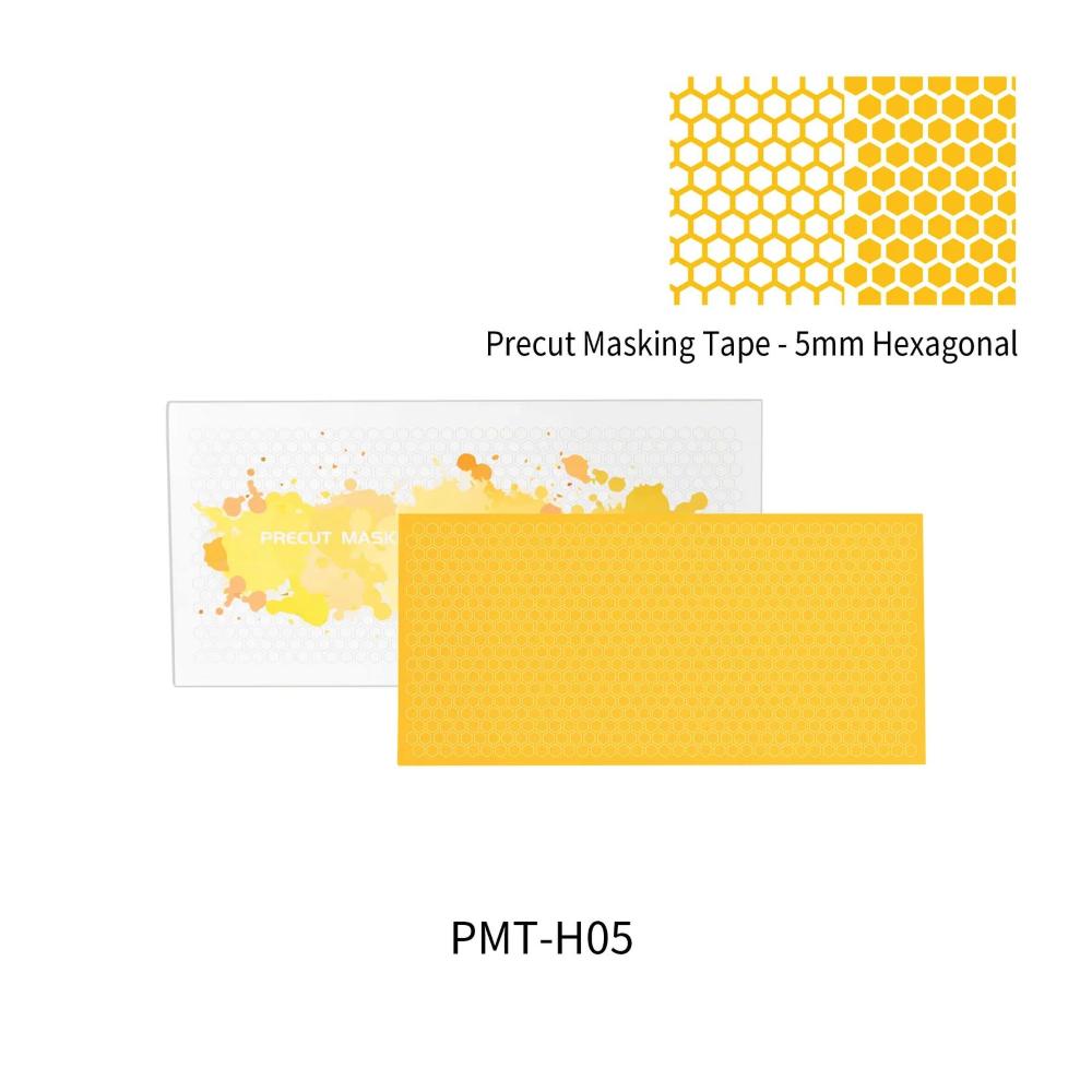 DSPIAE Precut Masking Tape - 5mm Hexagonal