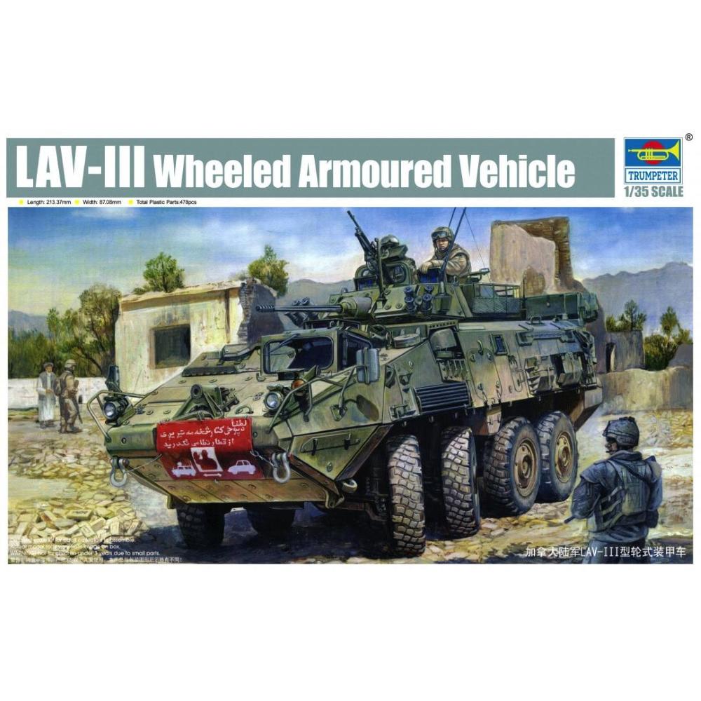 TRUMPETER: 1:35 LAV-III 8x8 Kodiak