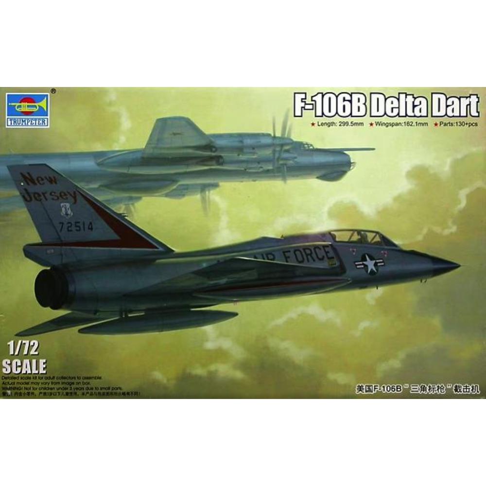 TRUMPETER: 1/72 Convair F-106B Delta Dart