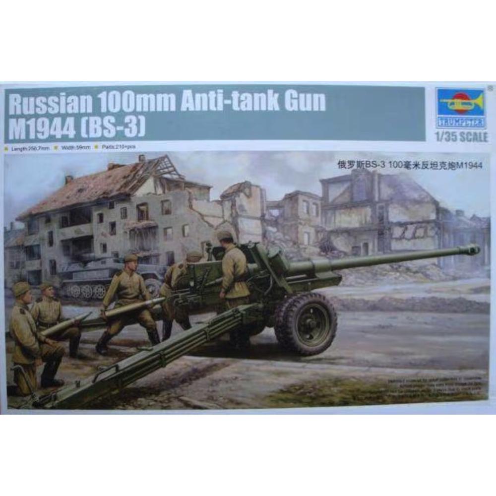 TRUMPETER: 1/35 Russian 100mm AT Gun M19 (BS-3)