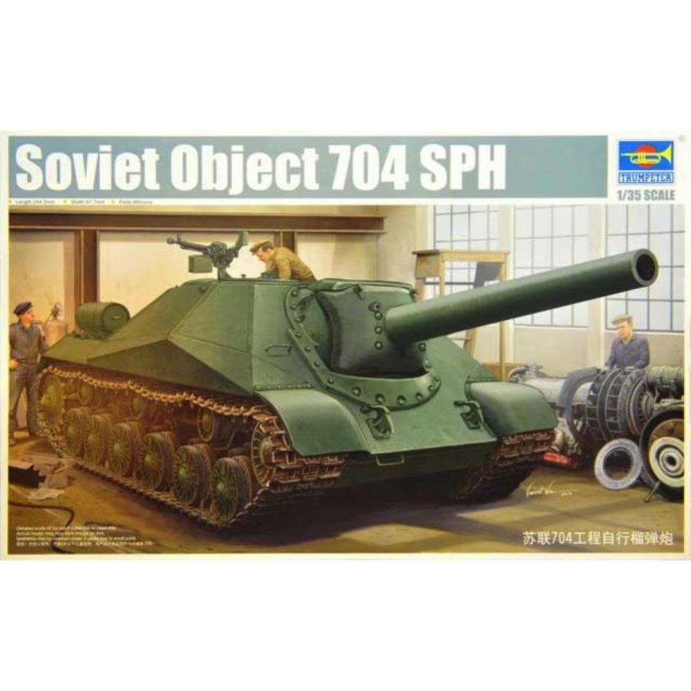 TRUMPETER: 1/35 Soviet Object 704 SPH