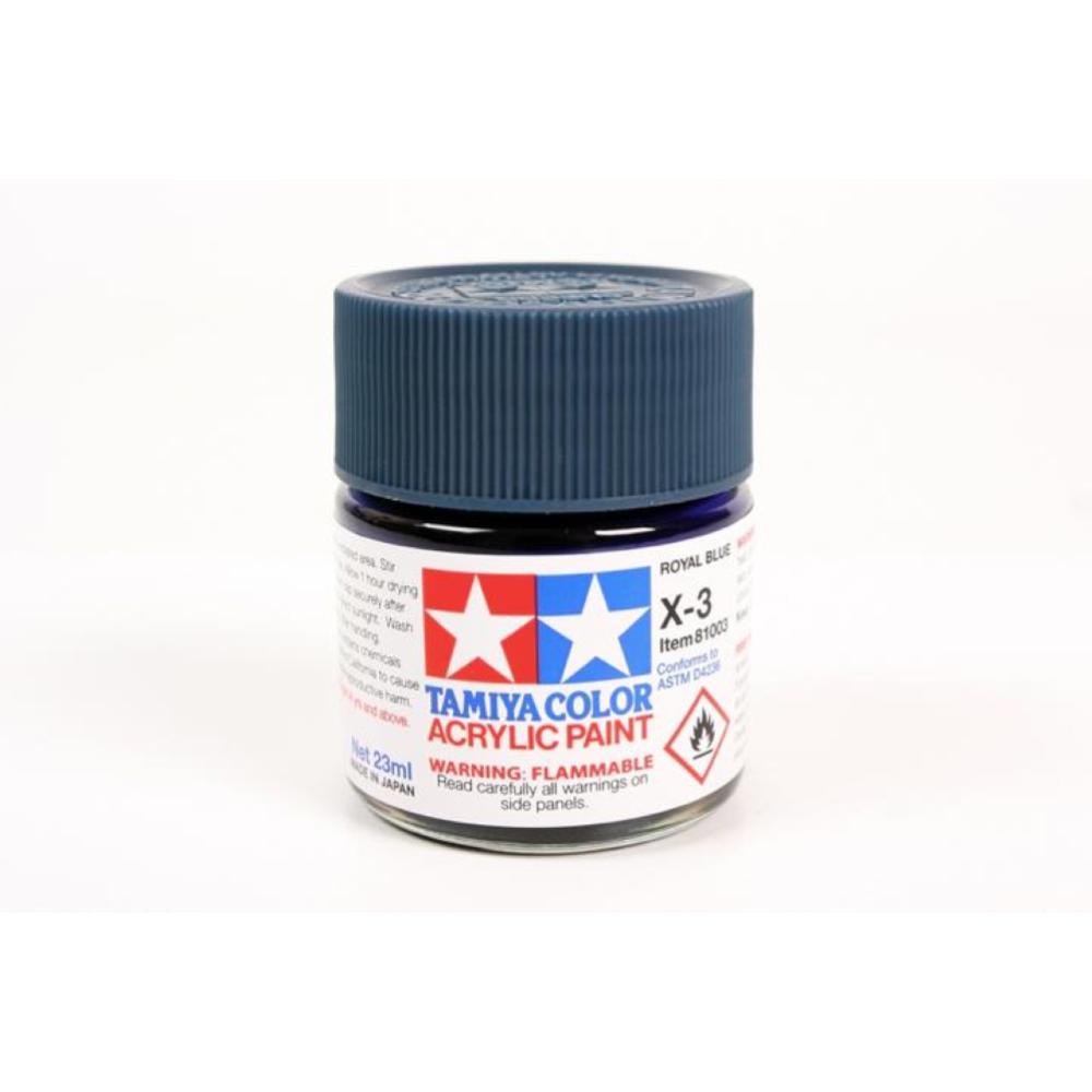 TAMIYA: X3 Royal Blue 23ml