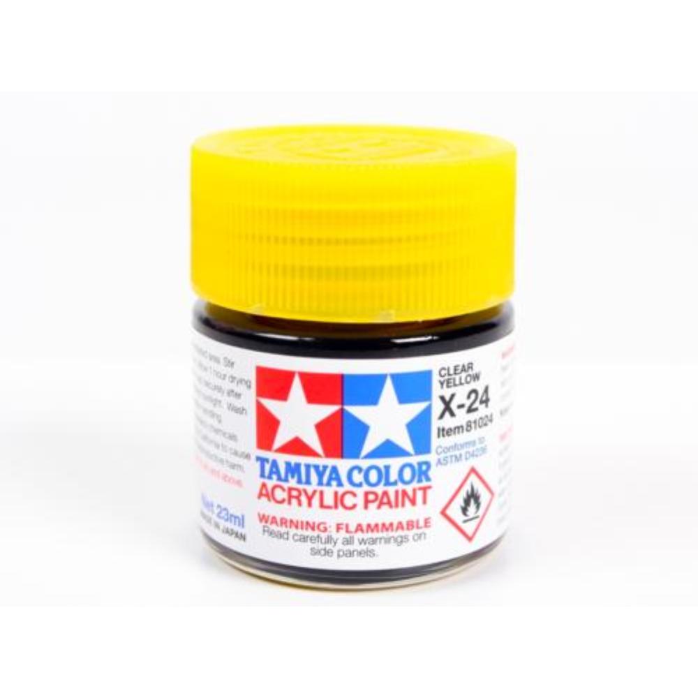 TAMIYA: X24 Clear yellow  23ml