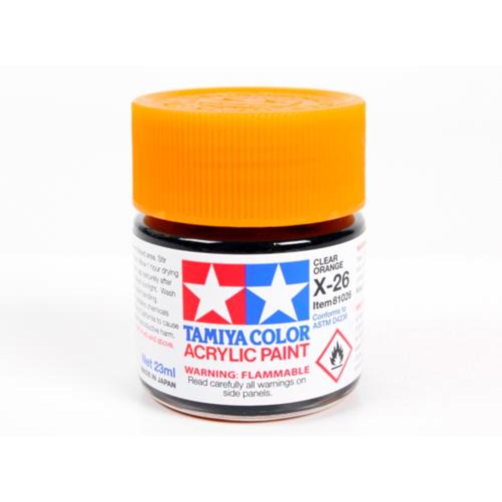 TAMIYA: X26 Clear orange 23ml