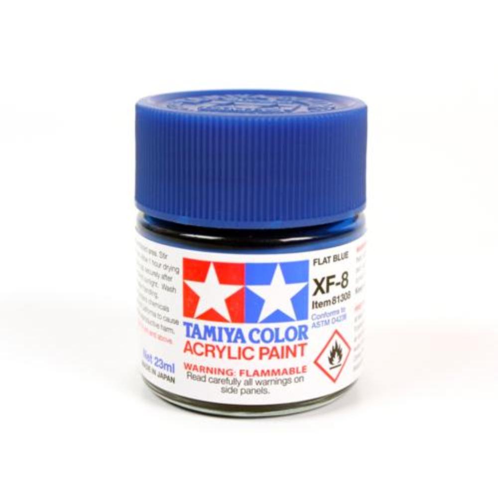 TAMIYA: XF8 Flat Blue  23ml