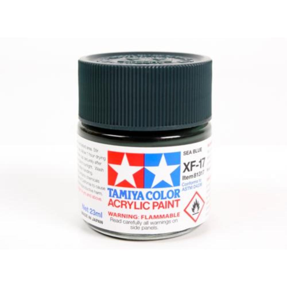 TAMIYA: XF17 Sea Blue  23ml