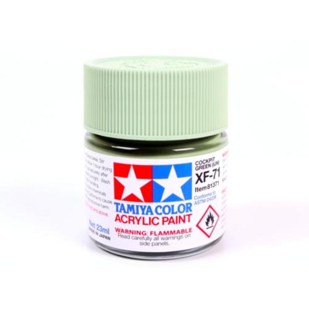 TAMIYA: XF71 Cockpit Green 23ml