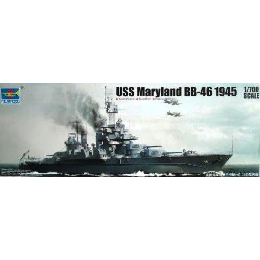 TRUMPETER: 1/700 USS Maryland BB-46  1:700