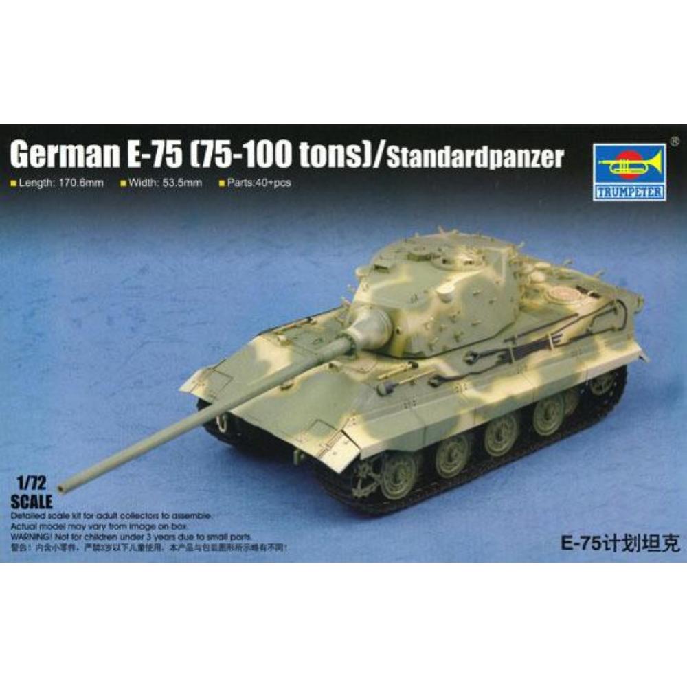 TRUMPETER: 1:72 German E-75 (75-100 tons)/Standardpanzer