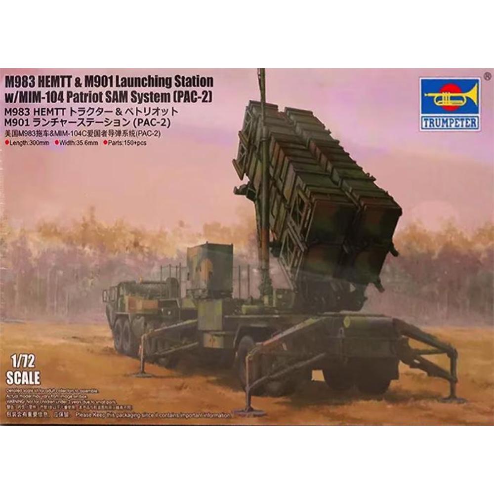 TRUMPETER: 1/72 M983 HEMTT & M901 MIM-104 Patriot (PAC-2)