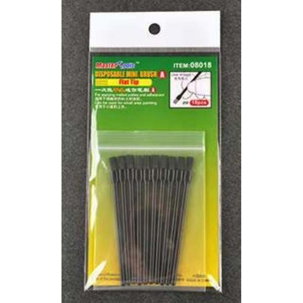 TRUMPETER:  Disposable Mini Flat Brush/Einweg Miniflachpinsel