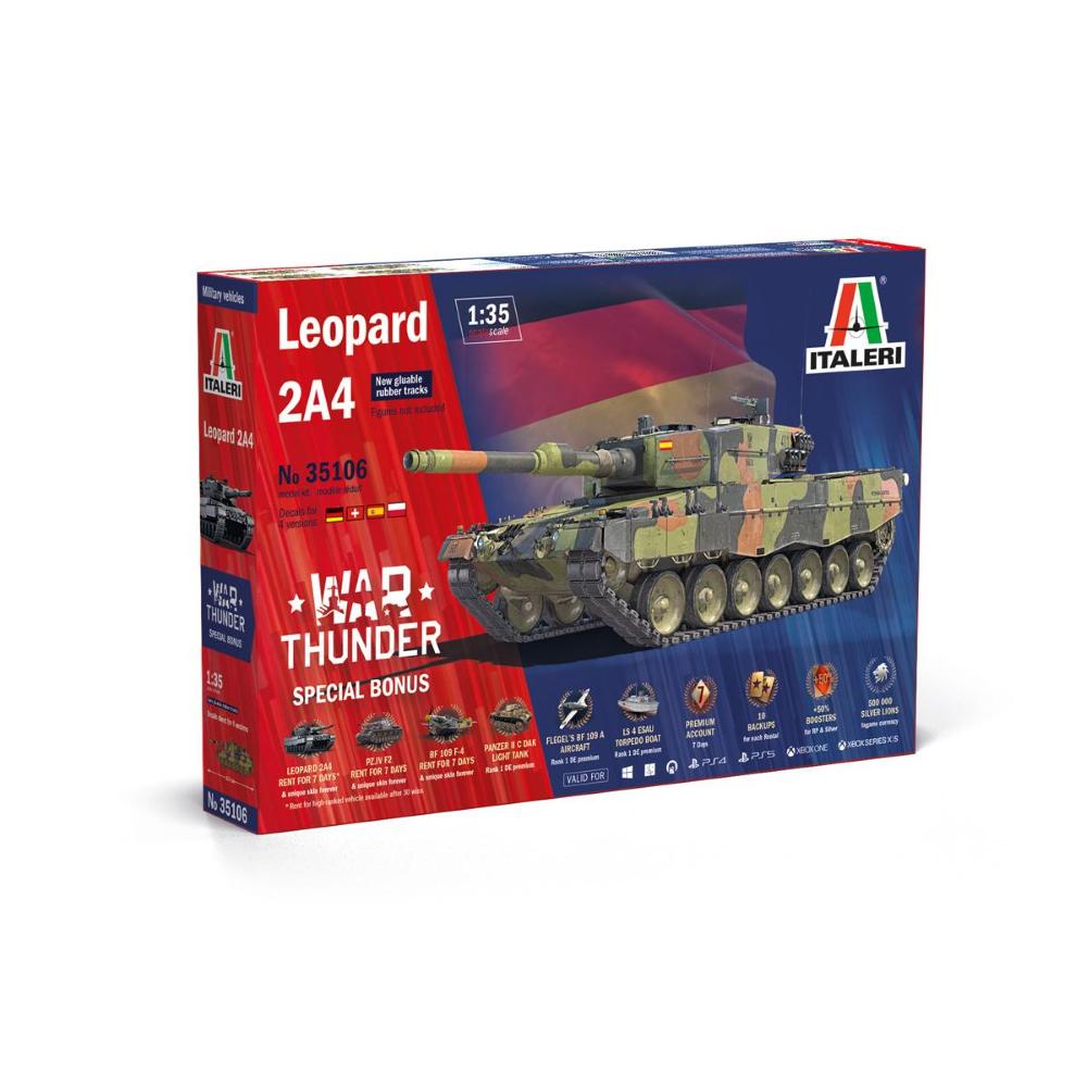 ITALERI:  1/35 Leopard 2 A4 - War Thunder