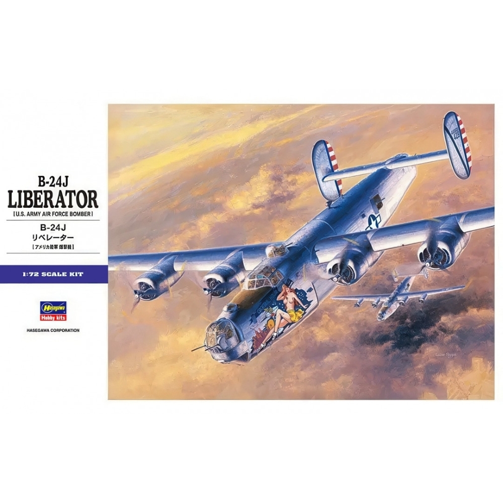 HASEGAWA: 1:72 Consolidated B-24J Liberator (E29)