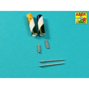 ABER: 1:35 Two 3cm Flak 103 barrels for "Kugelblitz" tanks