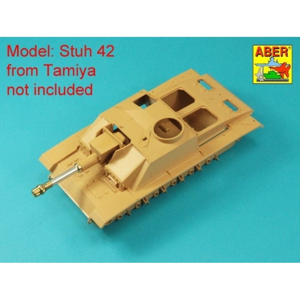 ABER: 1:35 10,5 cm BleFH 18 L/28 Barrel StuH 42 Ausf. G