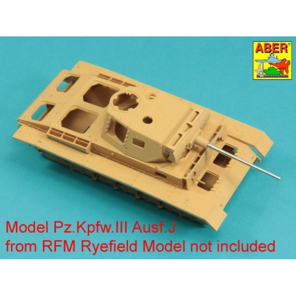 ABER: 1:35 5 cm KwK 39/60  Panzer III Ausf J K M for RFM