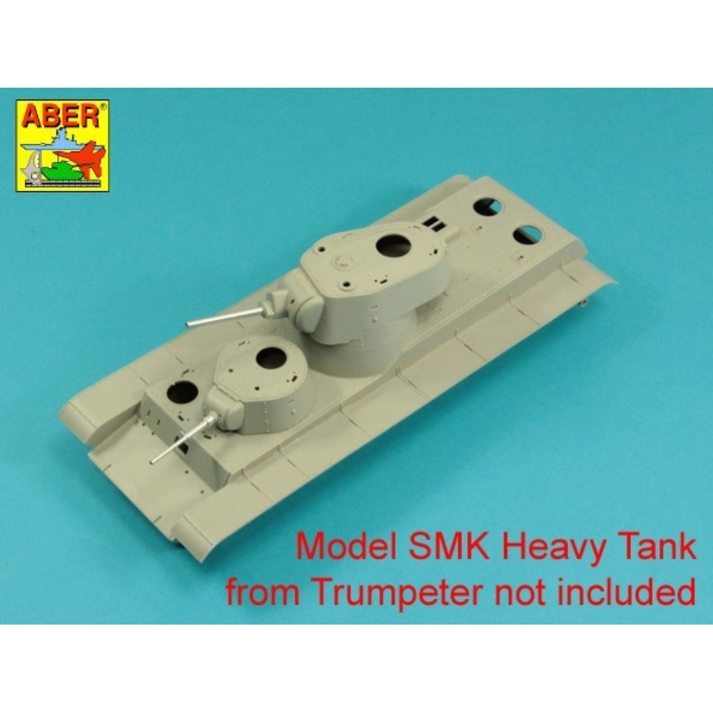 ABER: 1:35 Main Armament Soviet SMK 76,2mm + 45 mm 1932