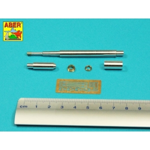 ABER: 1:35 105mm M68 barrel with thermal sleeve for M60A3