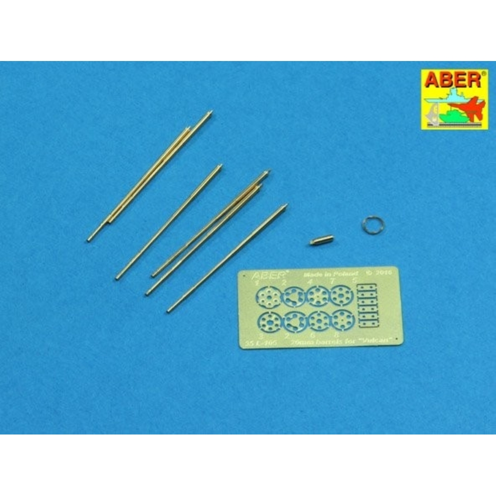 ABER: 1:35 20mm Barrels for US M61 Gun Vulcan
