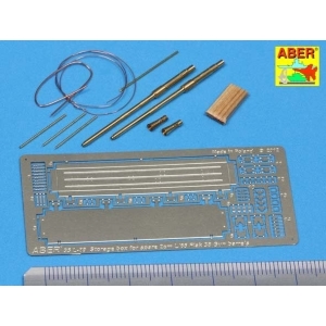 ABER: 1:35 Set of 2 German 2cm L/65 Flak 38 w/ storage box