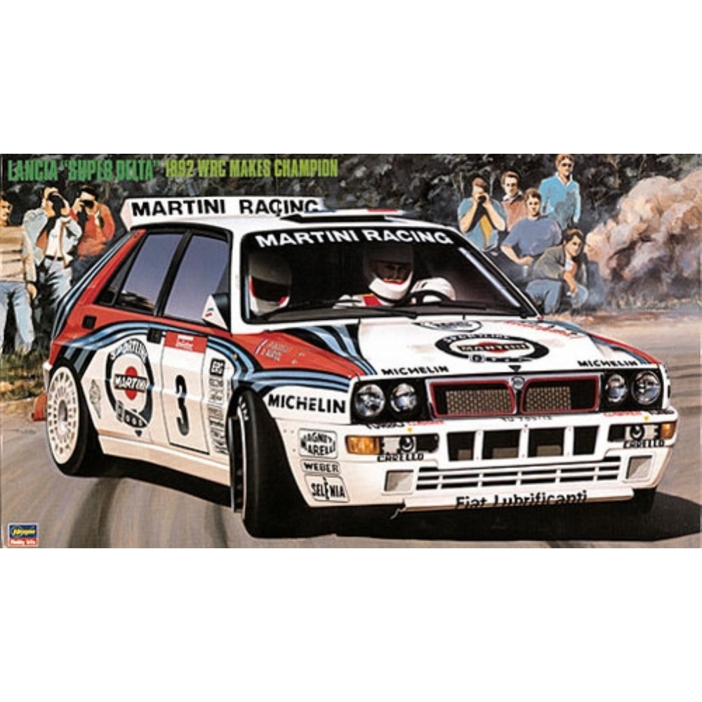 HASEGAWA: 1:24 Lancia Super Delta '92 Wrc Makes Champ (CR15) 1:24