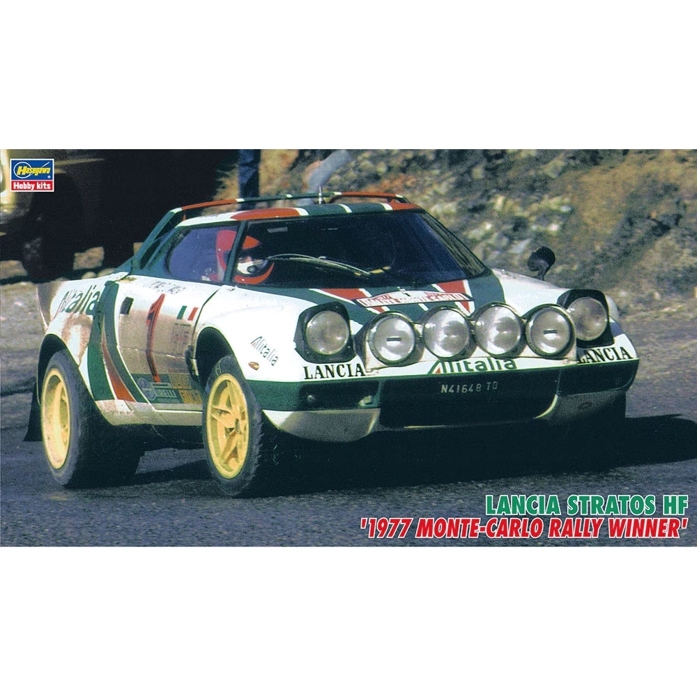 HASEGAWA: 1:24 Stratos HF'77 Monte-Carlo Rally Winner (CR32)