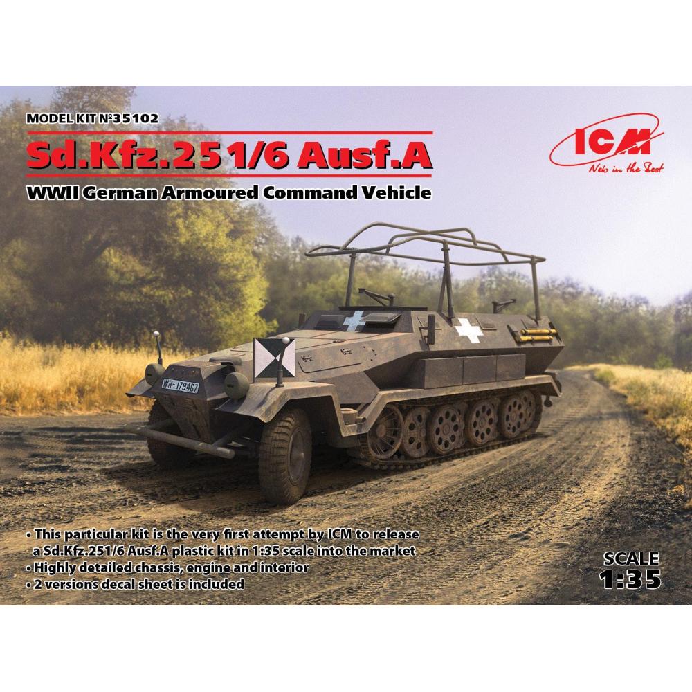 ICM: 1/35 Sd.Kfz.251/6 Ausf.A