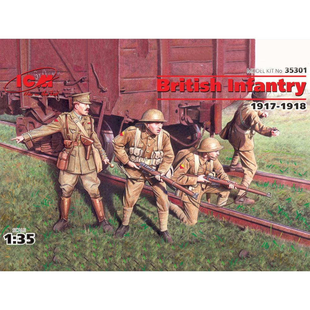 ICM: 1/35 British Infantry 1917/18