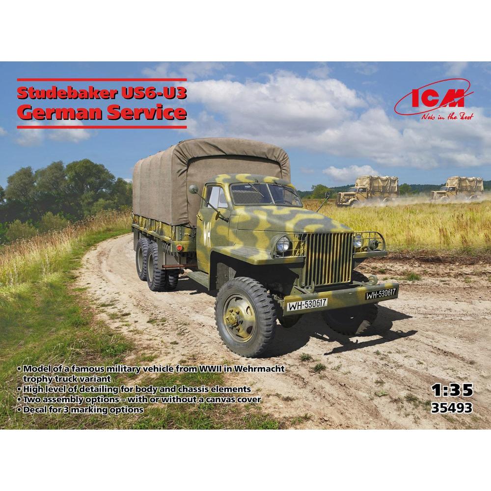 ICM: 1/35 Studebaker US6-U3 in German Service