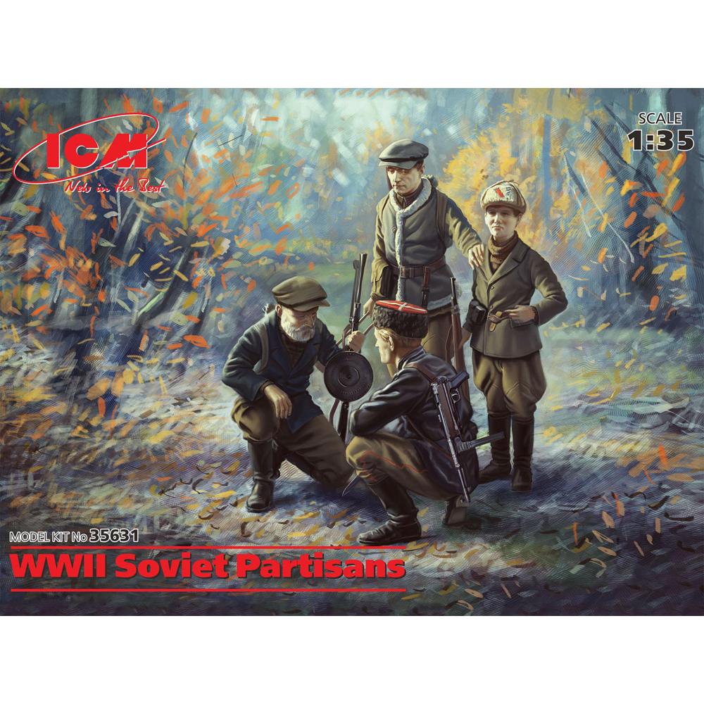 ICM: 1/35 WWII Soviet Partisans