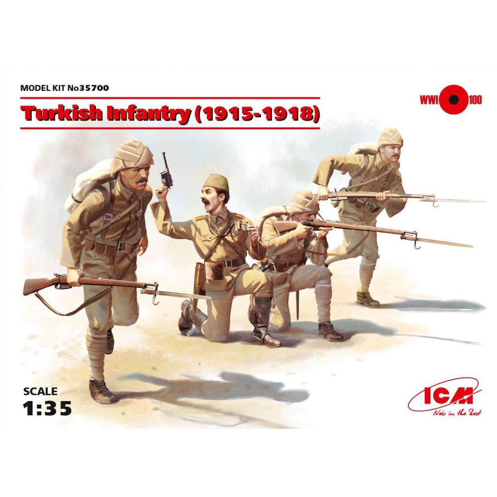 ICM: 1/35 Turkish Infantry (1915-1918)