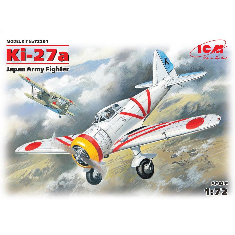 ICM: 1/72 Nakajima Ki 27a (Type 97), Japan Army Fighter