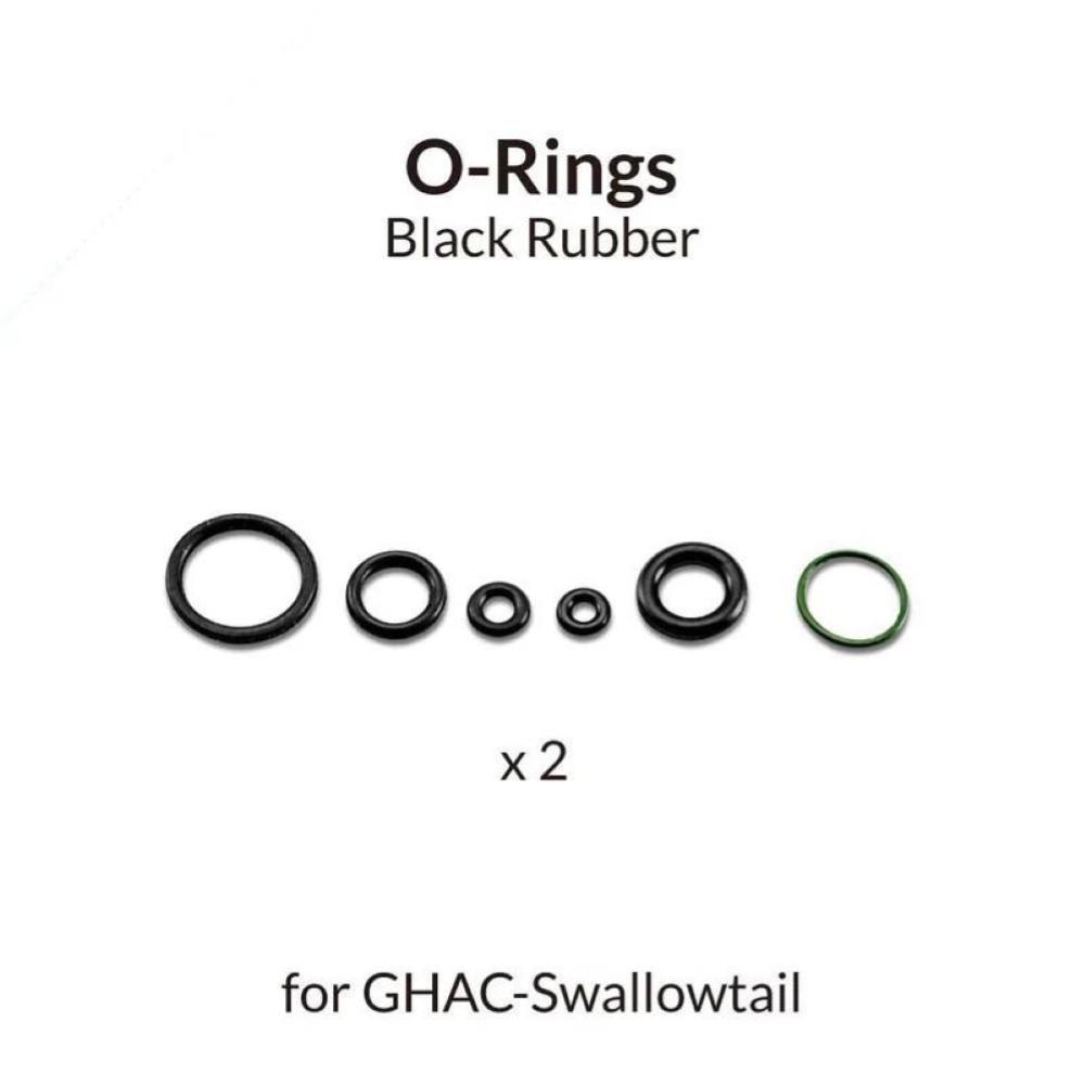 GAAHLERI Black O-Rings for Swallowtail