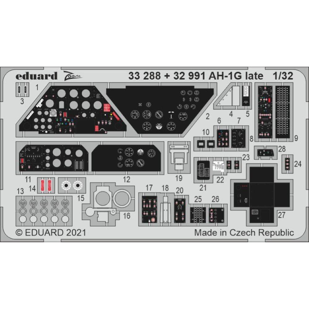 EDUARD: 1:32 Bell AH-1G late