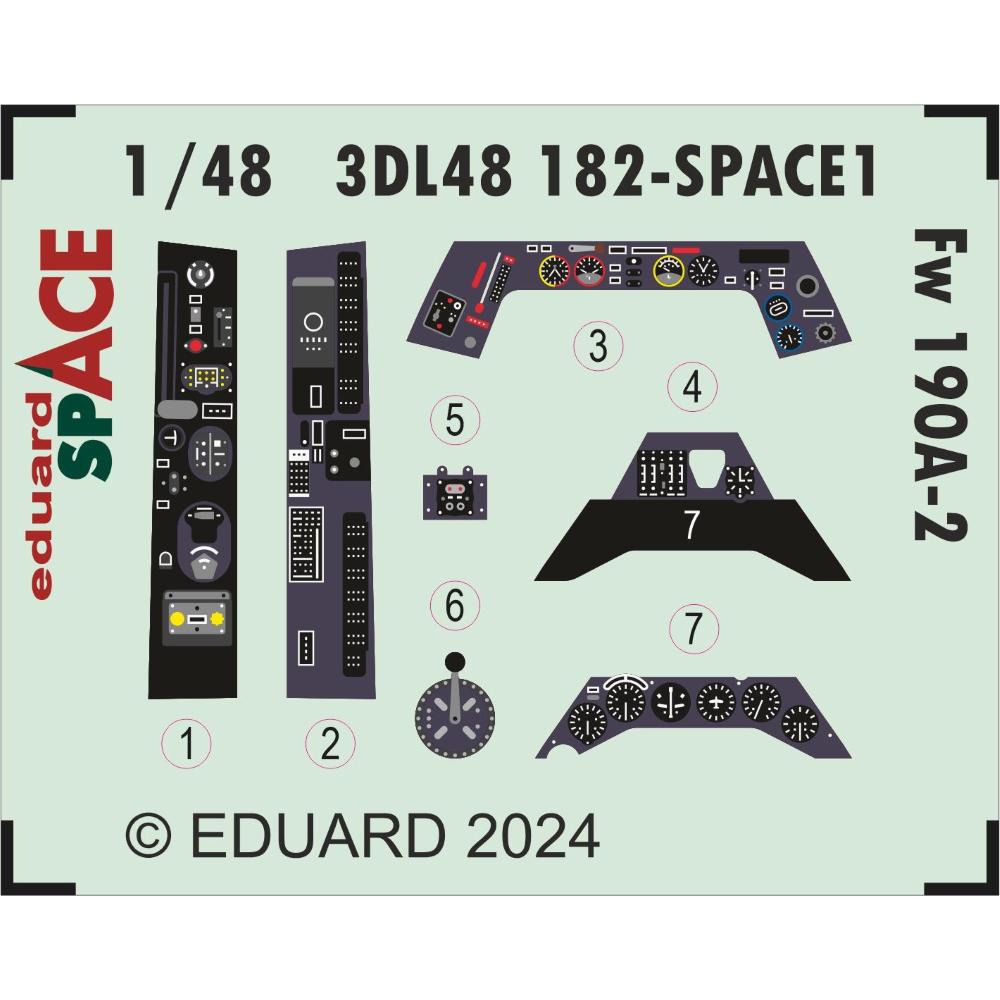 EDUARD: 1:48 Focke-Wulf Fw 190A-2 SPACE