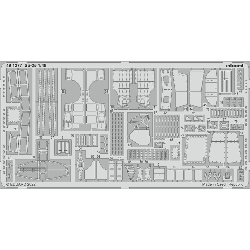 EDUARD: 1:48 Sukhoi Su-25