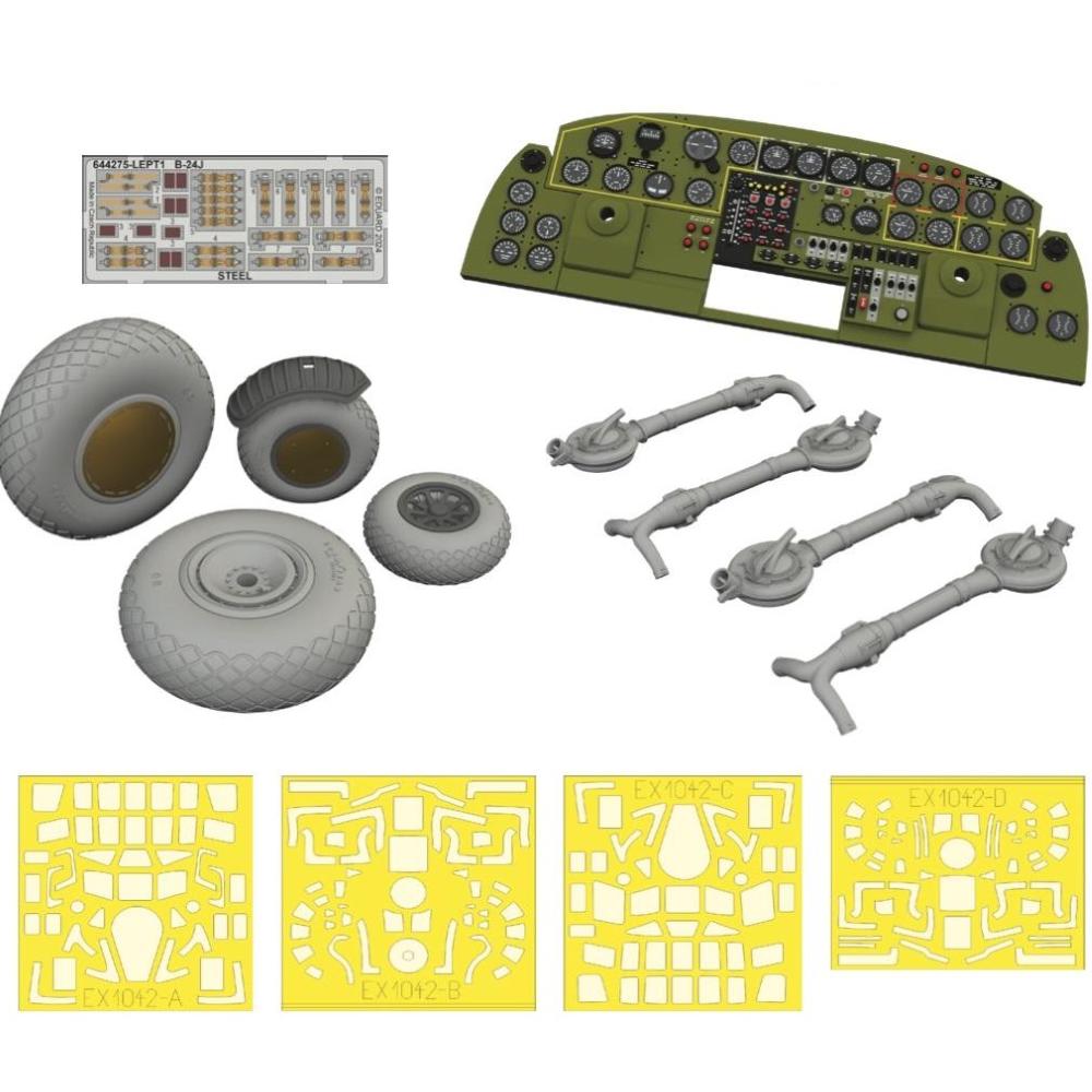 EDUARD: 1:48 Consolidated B-24J Liberator LööKplus
