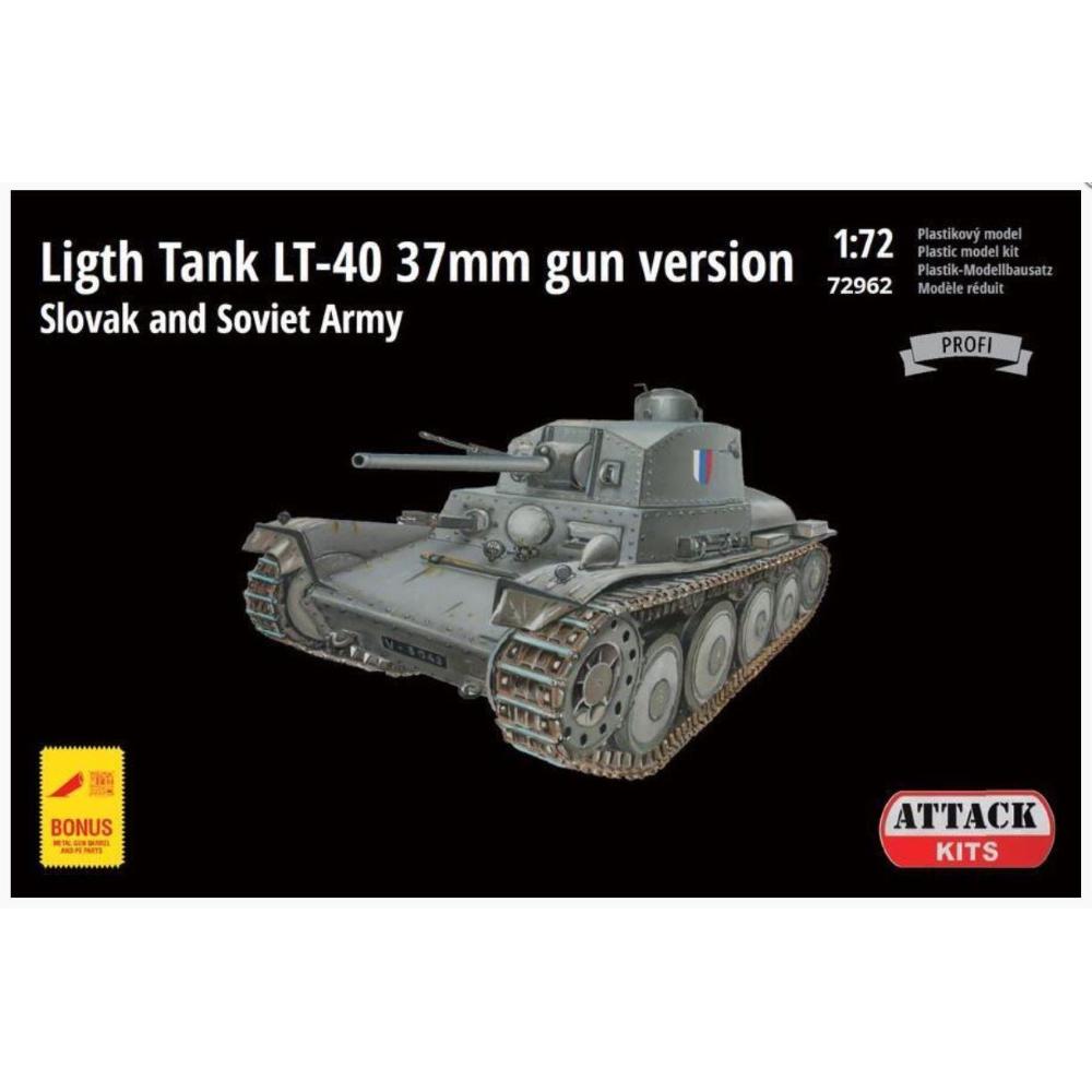 ATTACK: 1:72; Light Tank LT-40 37mm gun version