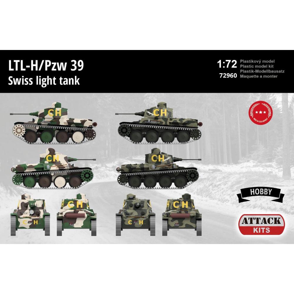 ATTACK: 1:72; LTL-H / Pzw.39 Swiss Light Tank