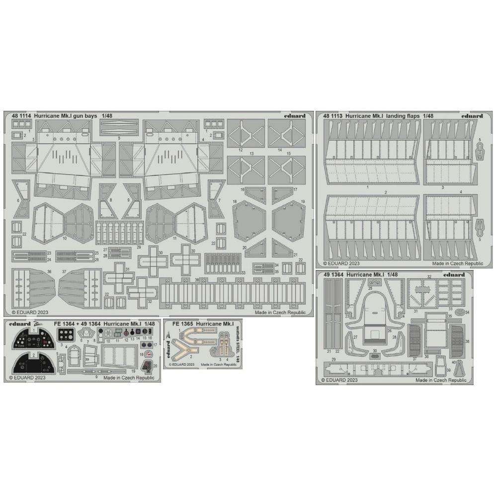 EDUARD: 1:48 BIG ED: Hawker Hurricane Mk.I