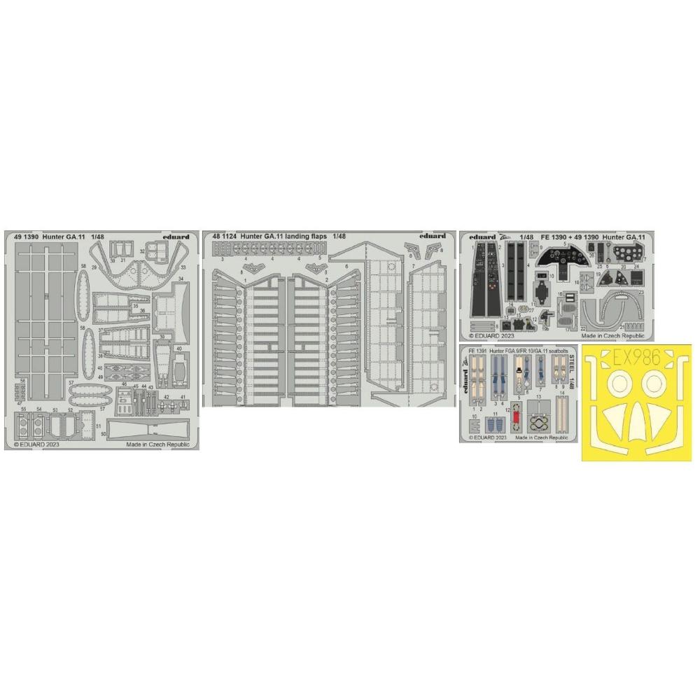 EDUARD: 1:48 BIG ED: Hawker Hunter GA.11