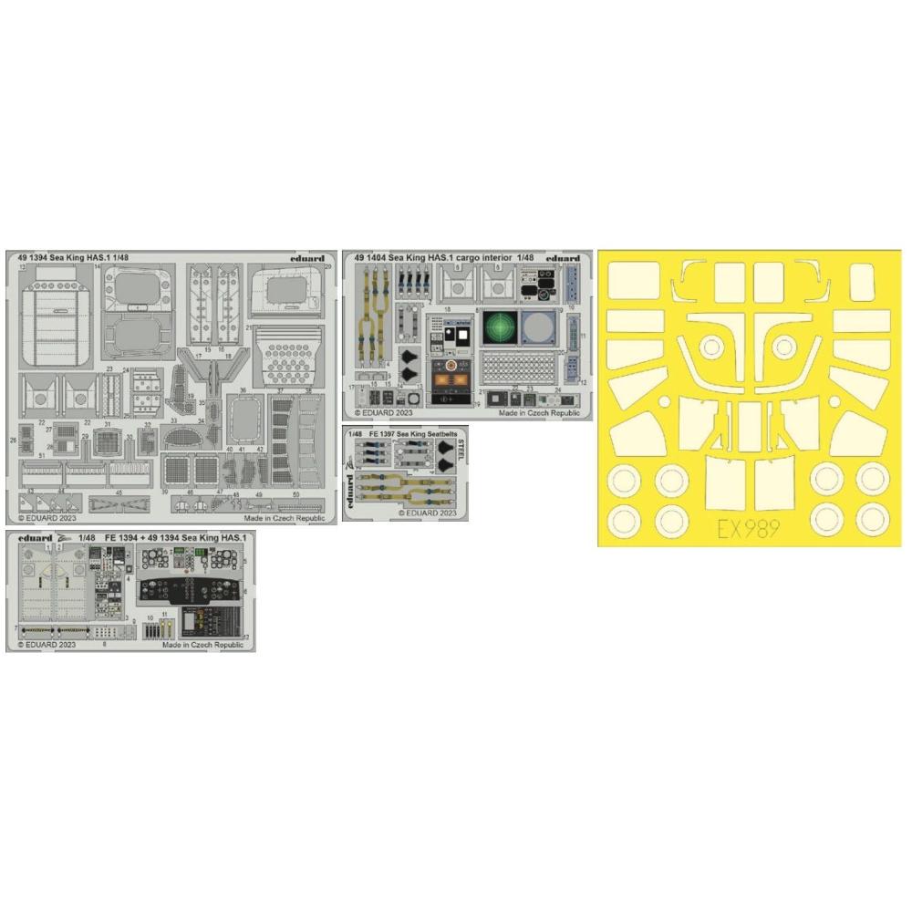 EDUARD: 1:48 BIG ED: Westland Sea King HAS.1