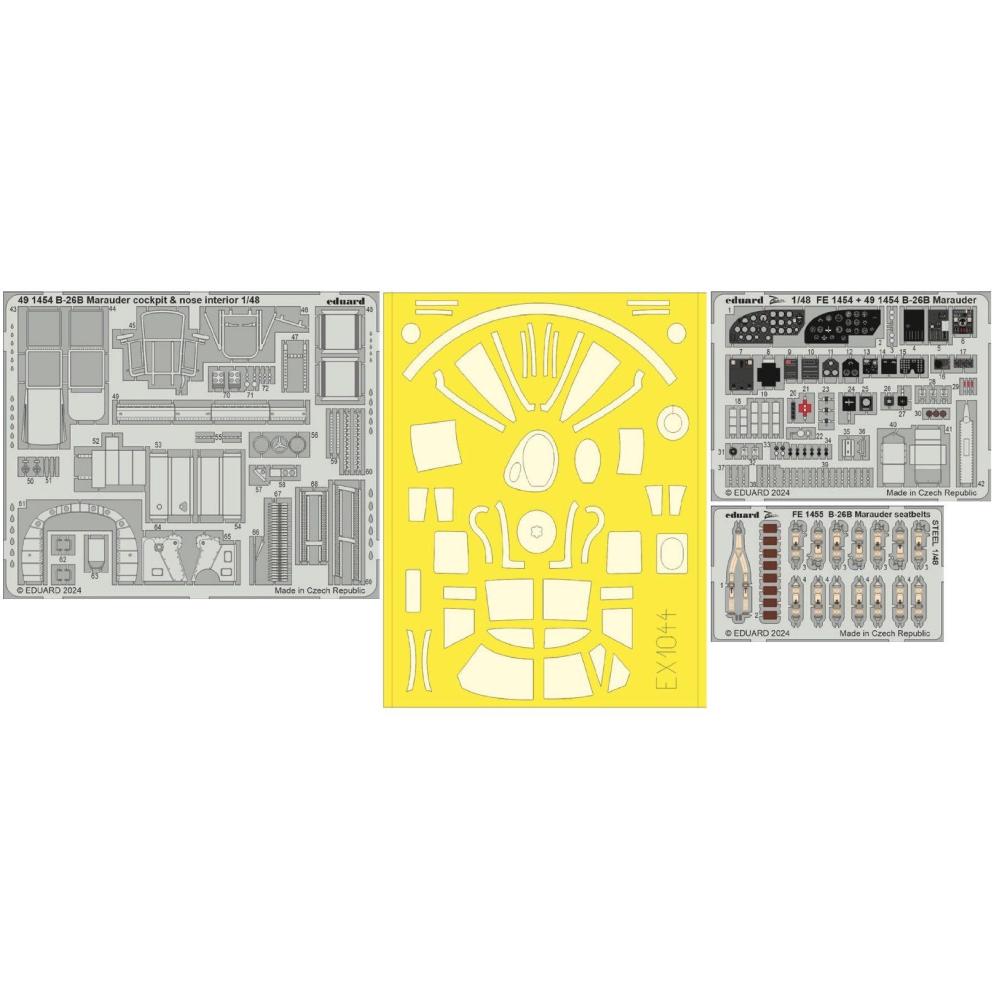 EDUARD: 1:48 BIG ED: Martin B-26B Marauder PART I